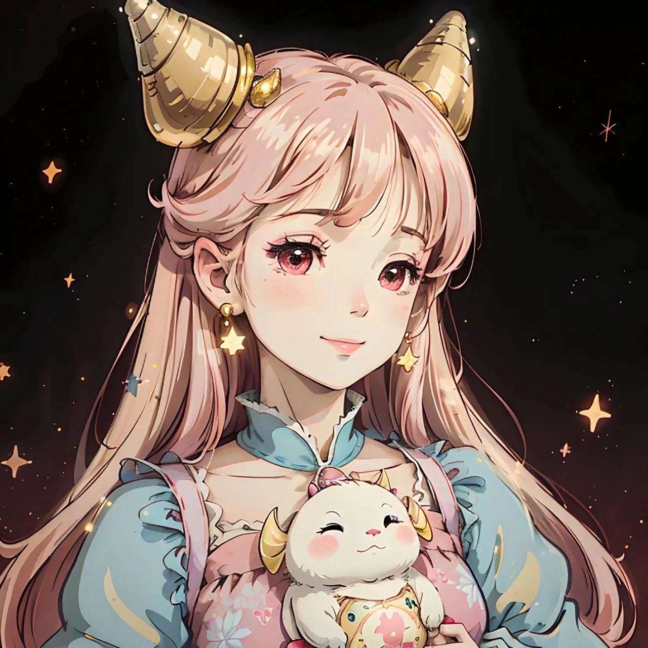 金牛座女生版‖星座头像 #小红书自带滤镜##小红书露营季# #动漫女生