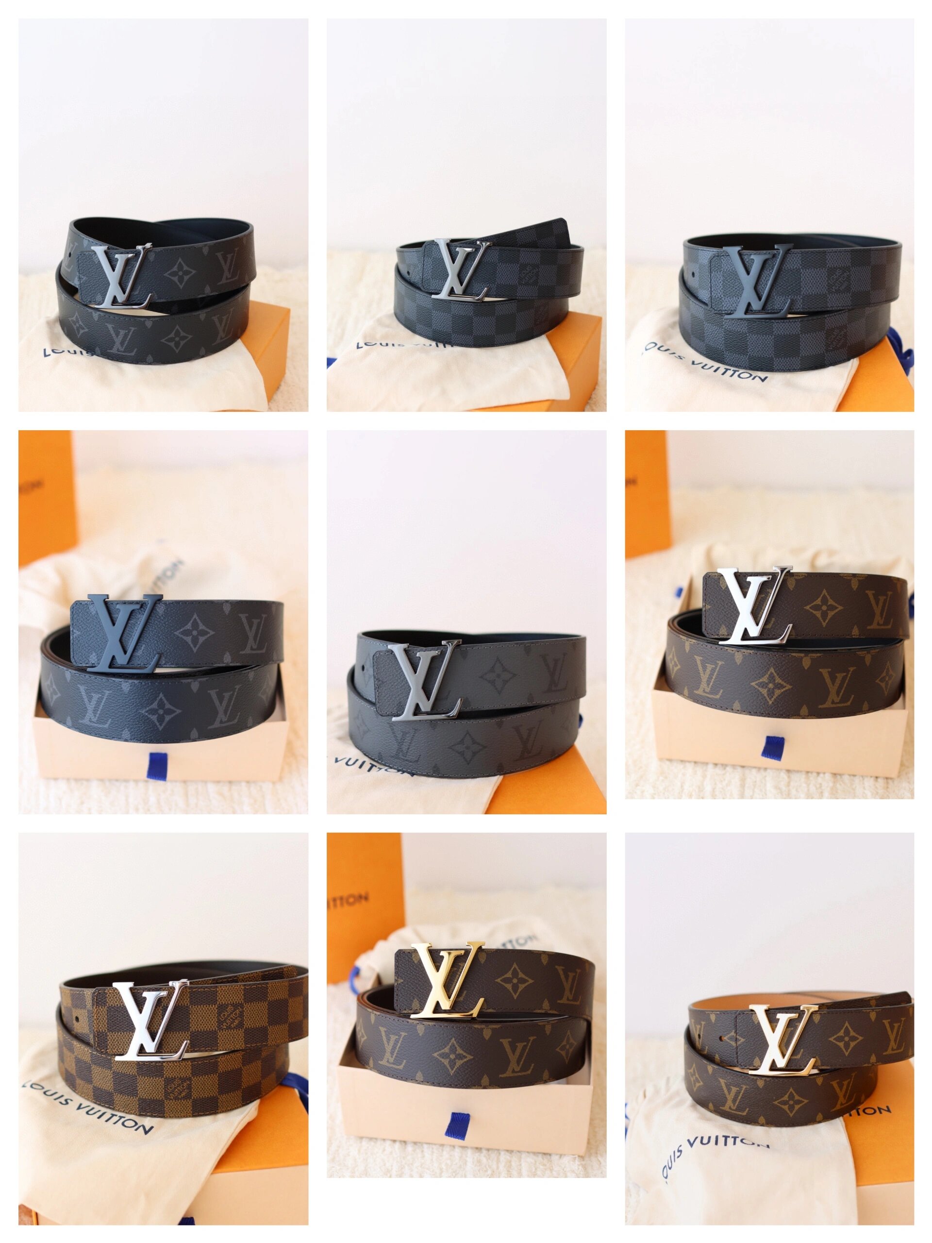 种草lv男士腰带皮带