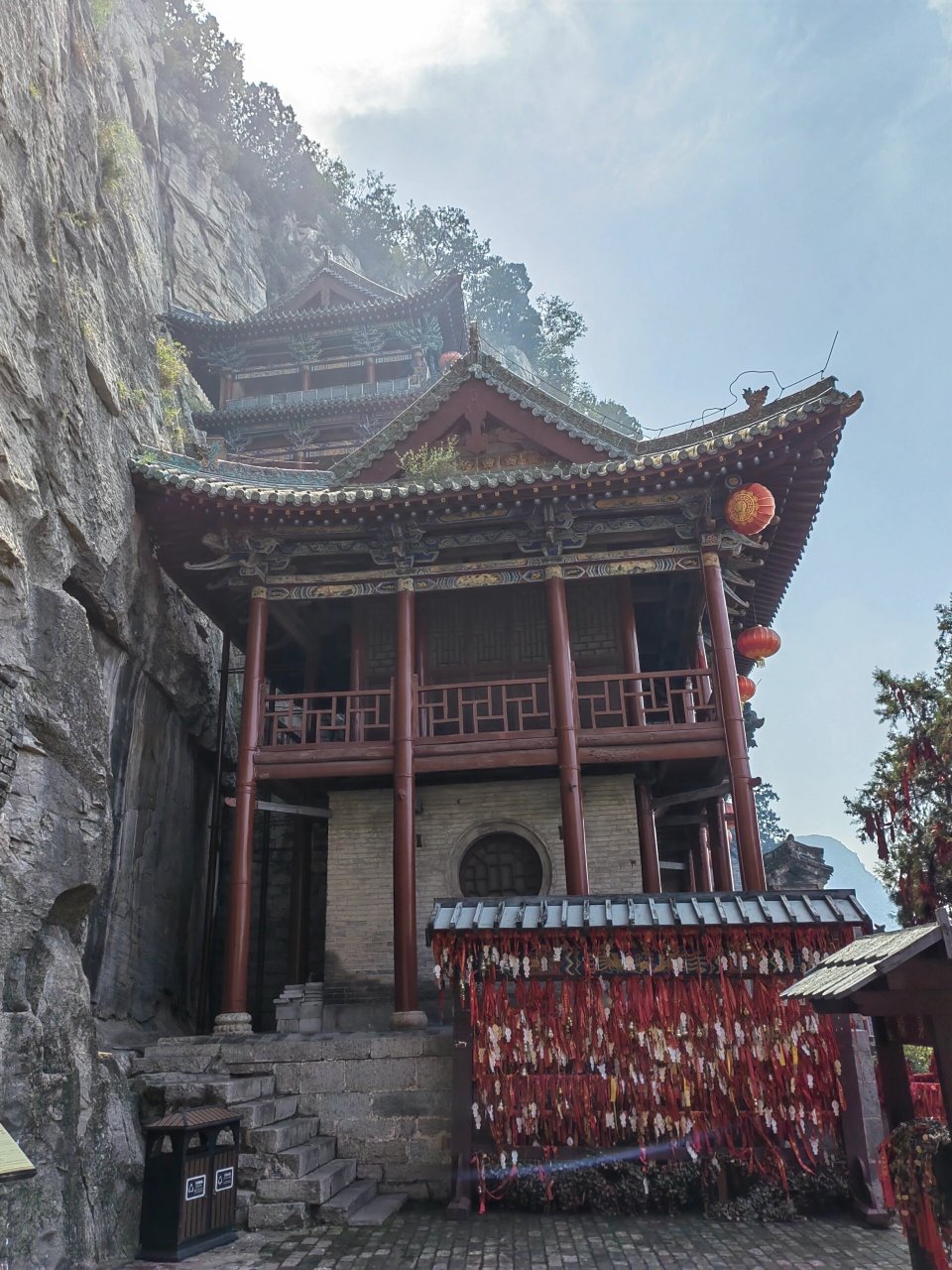 9月14涉县娲皇宫 索道上行40门票70摆度车10 下索道大概走二十多分钟