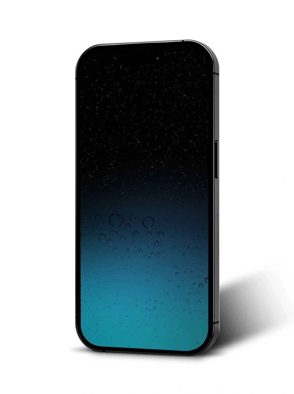 星空之下的水滴 4k高级黑蓝手机壁纸 星空之下的水滴 4k高级黑蓝手机