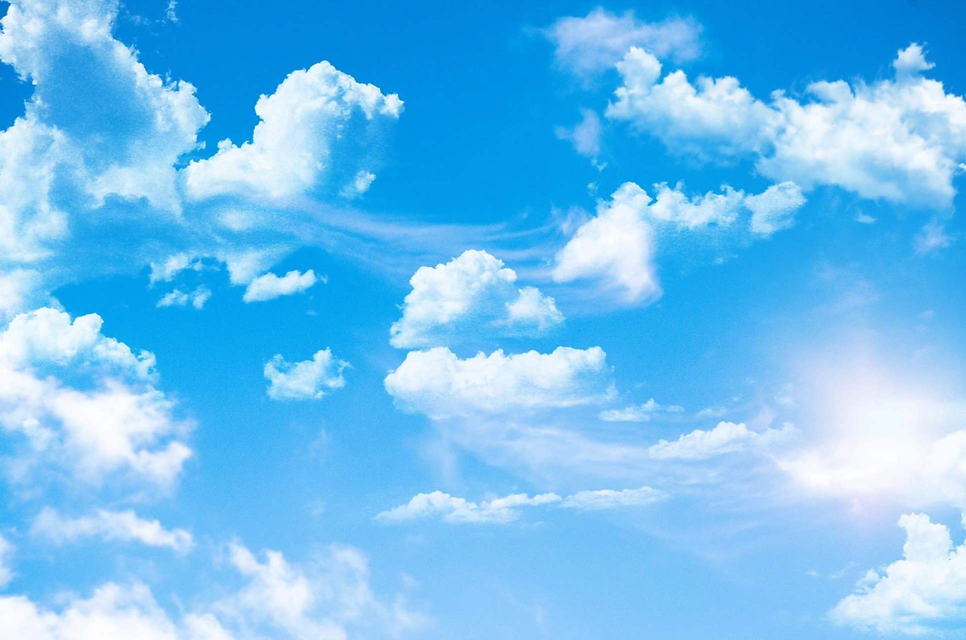 可以去摄图网来点看了让人心旷神怡的蓝天白云壁纸哦939393 风