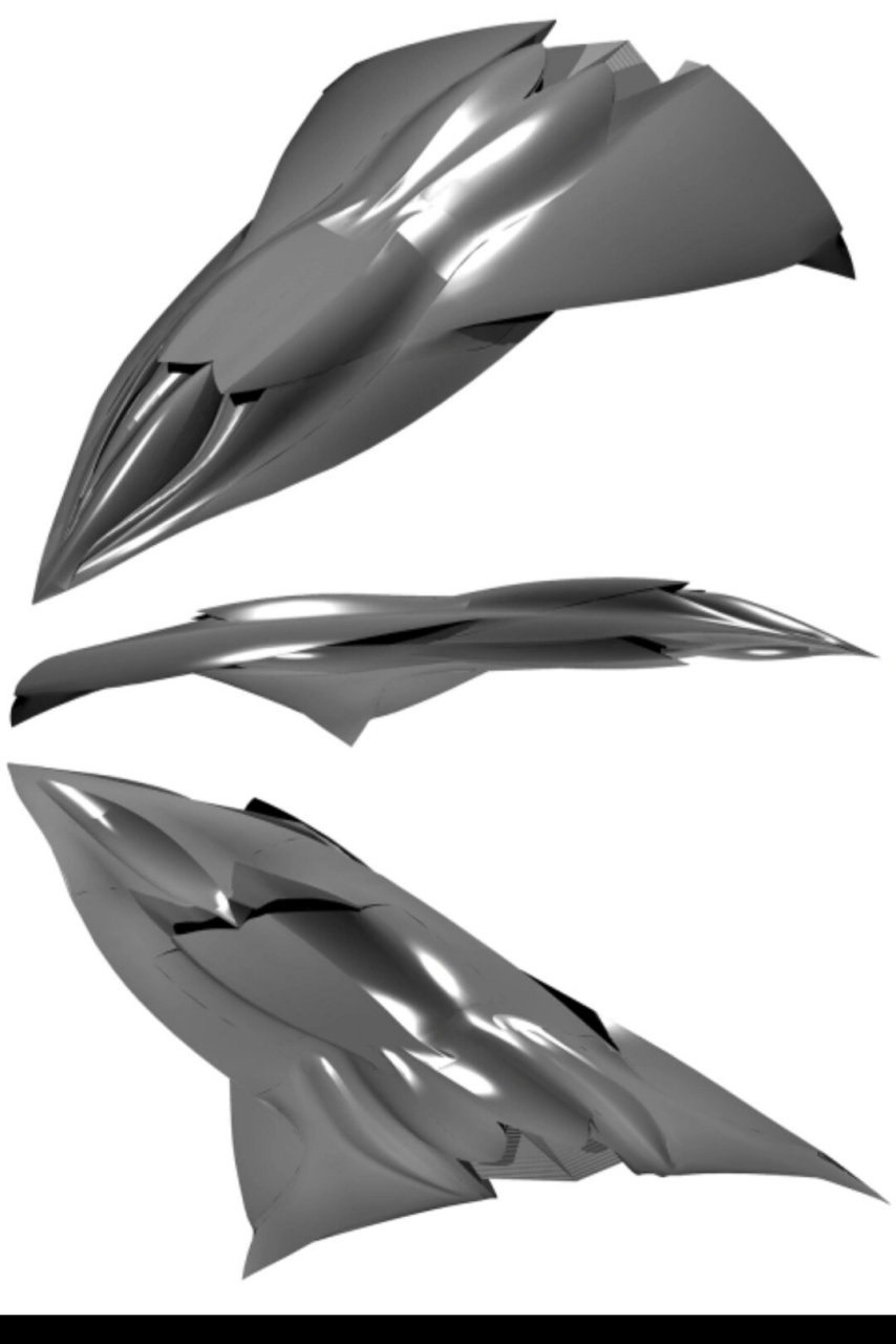 【犀牛建模】艾迪战机(绝密飞行) 深深地被这个渐消线给吸引了