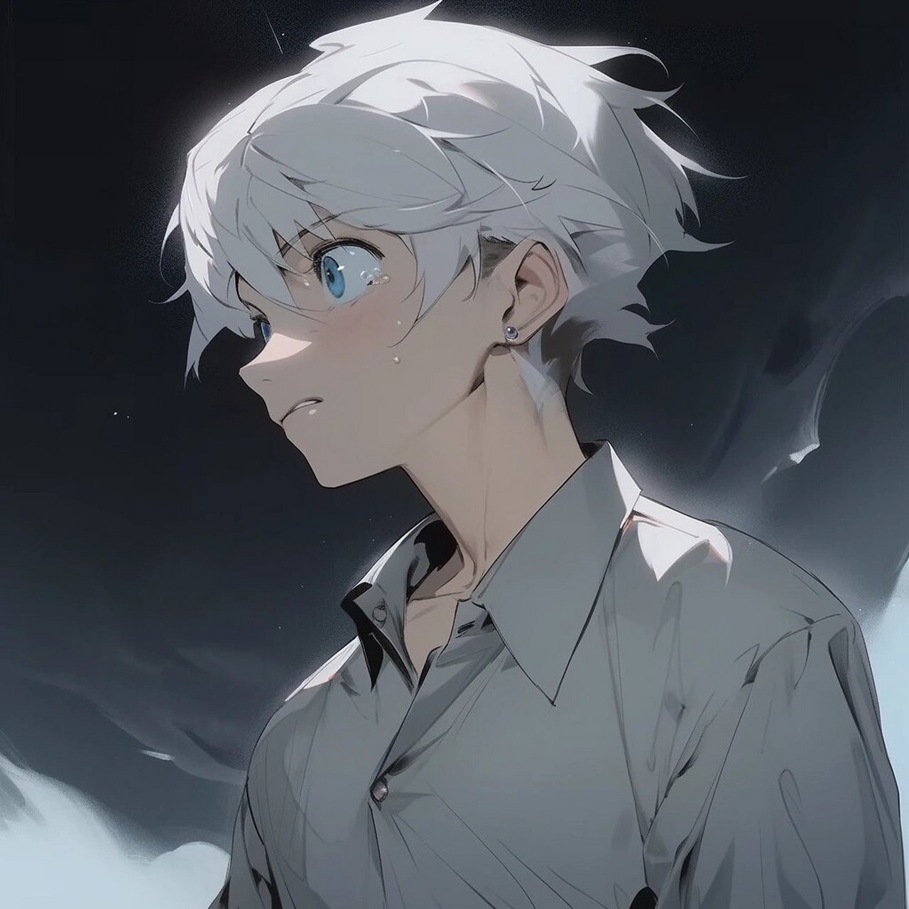 眺望天空61  帅气男生头像7815