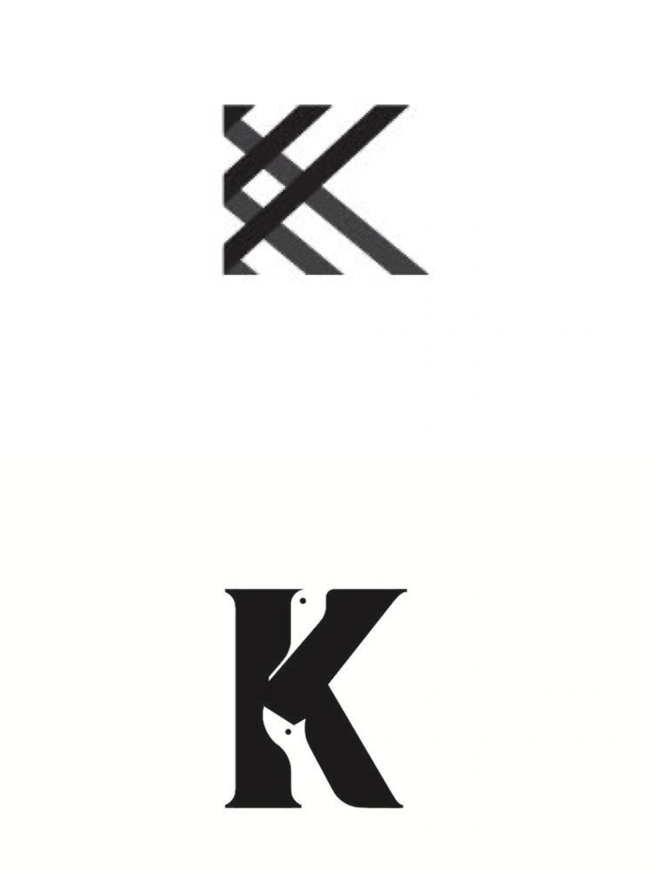 字母k设计| k logo design