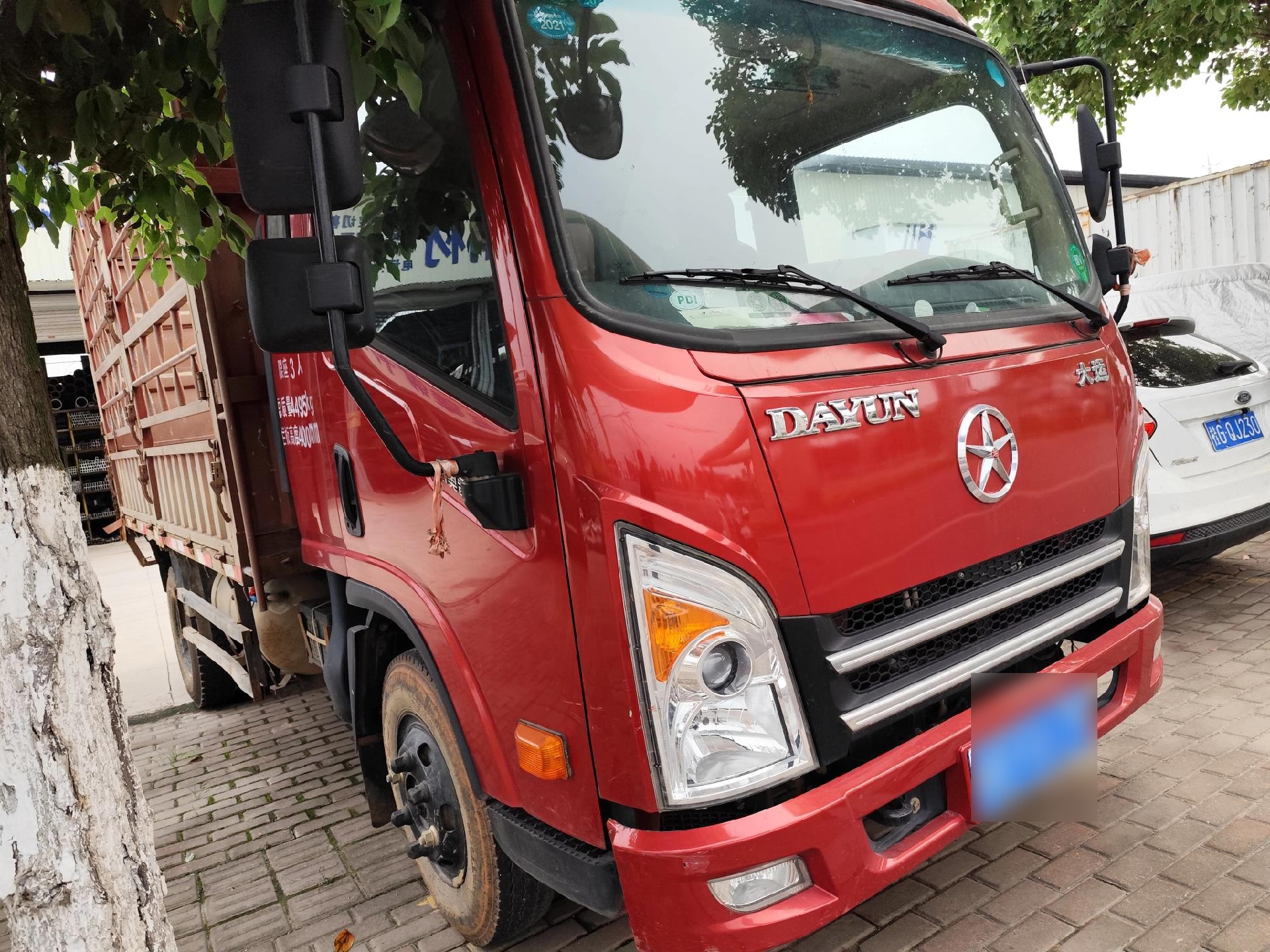 2米四米二高栏车,蓝牌货车,带卧铺,带翻斗准新,一万多公里,个人户一手