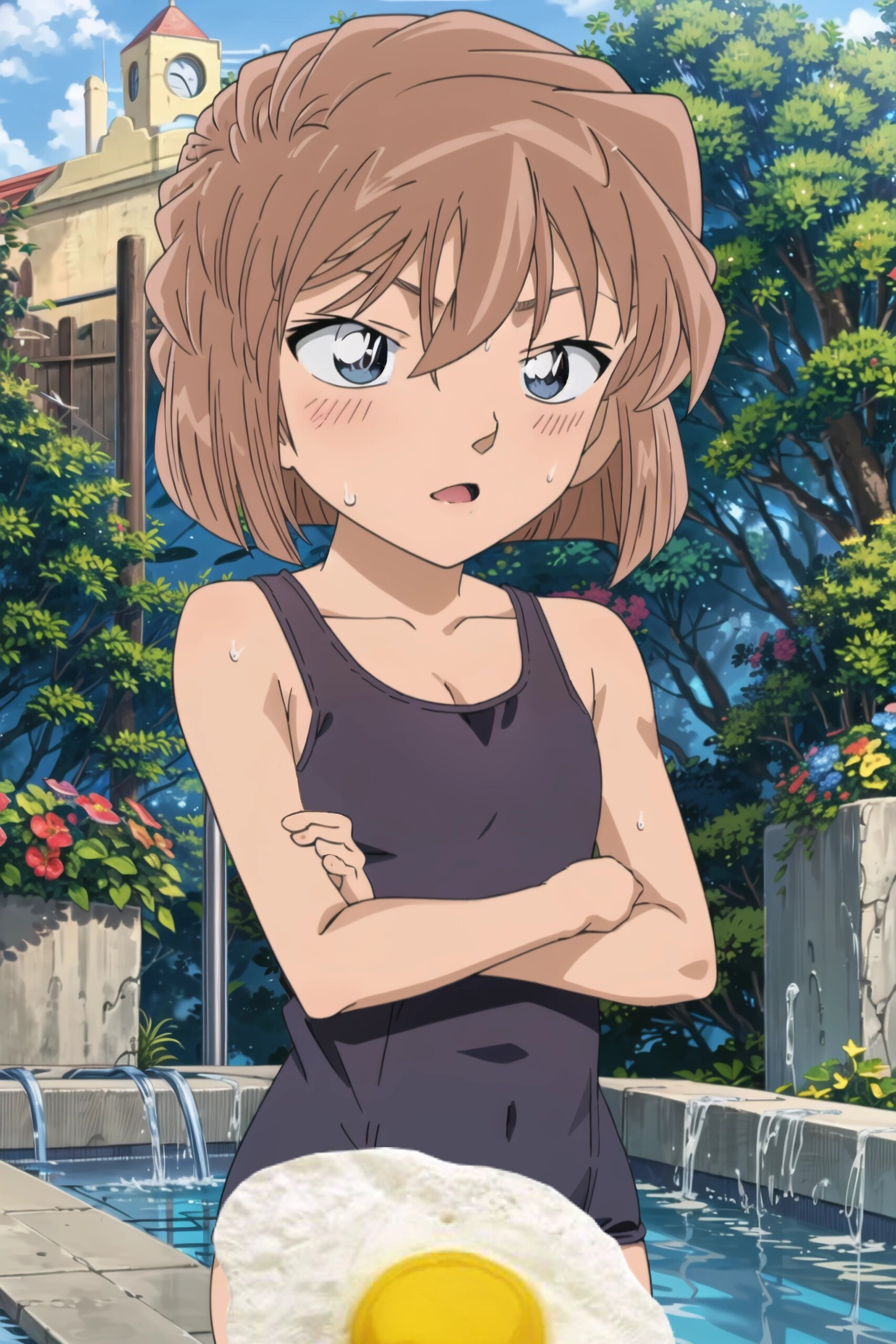 泳装灰原哀丨柯南宫野志保