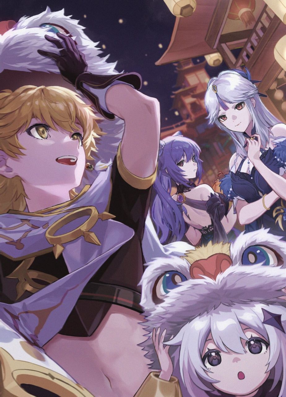 原神 各种人物大合照