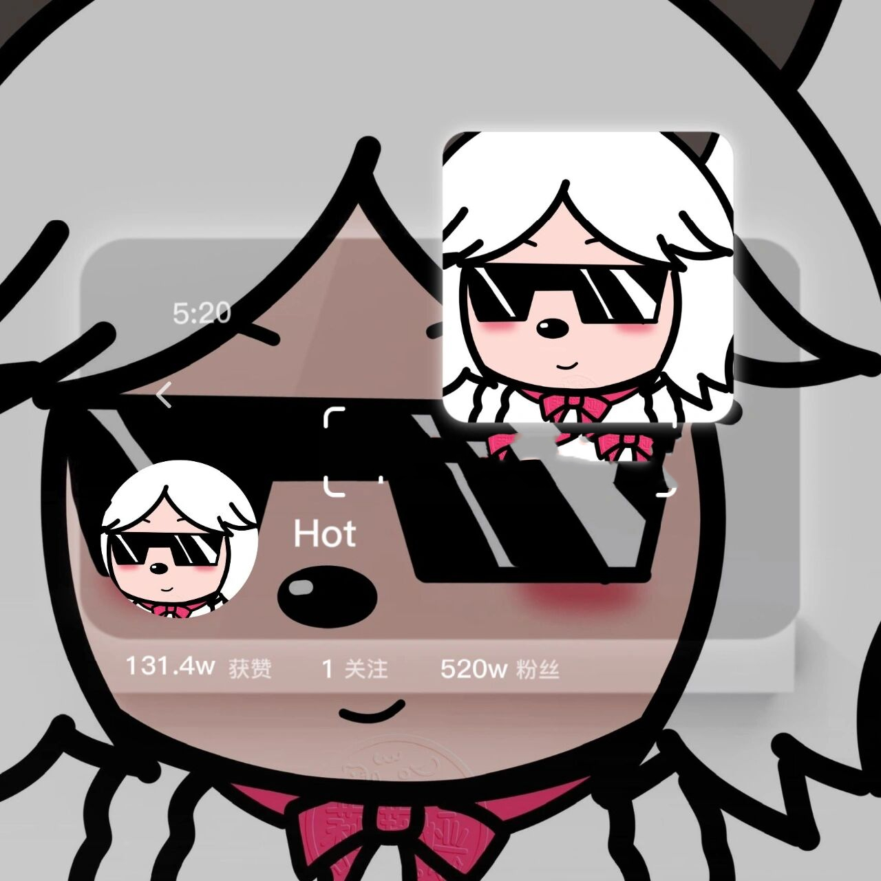 羊村五黑头像 | 墨镜版9815 快和自己的小伙伴用上五黑吧