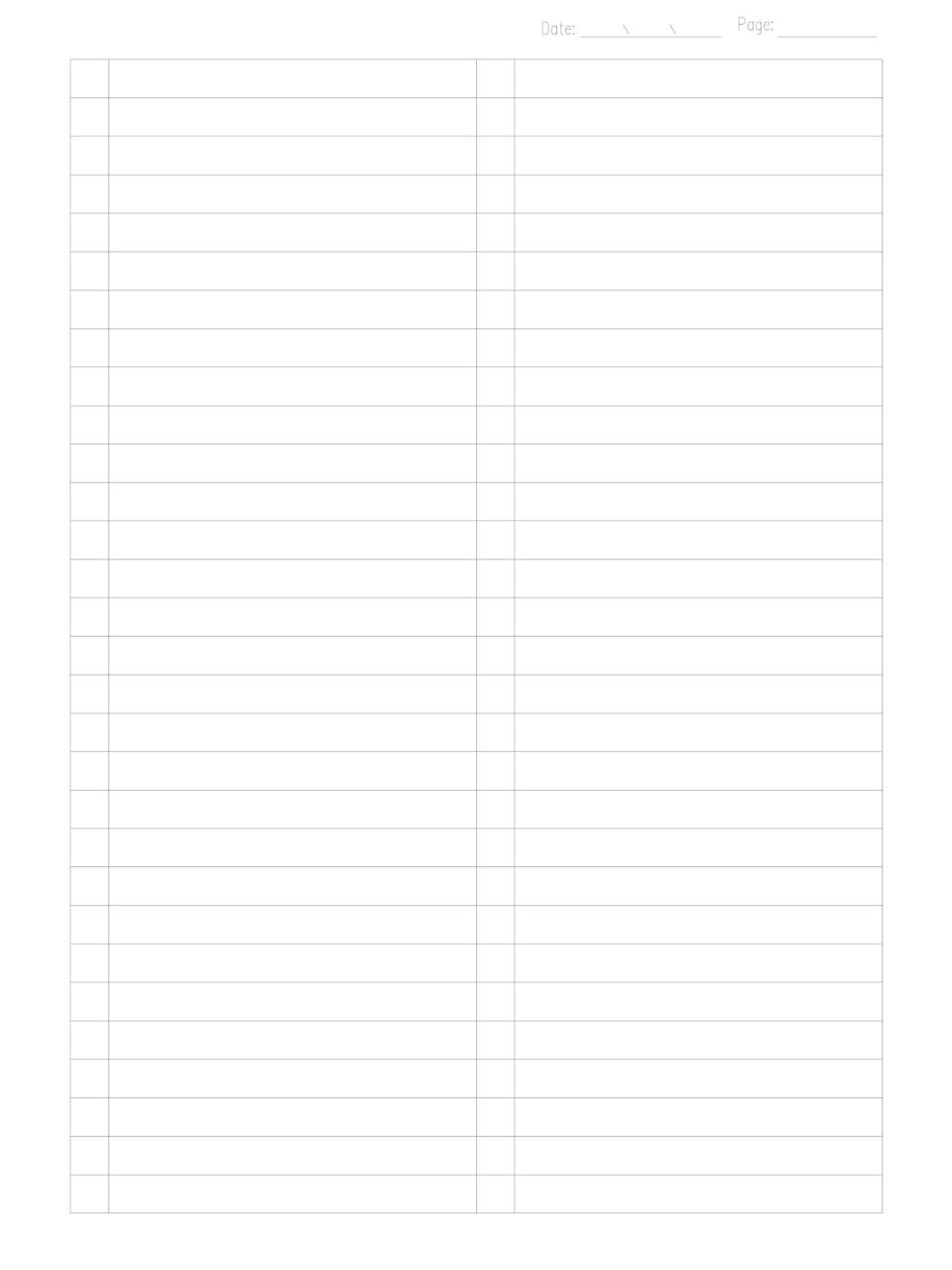 大数学作业本格子,可下载打印