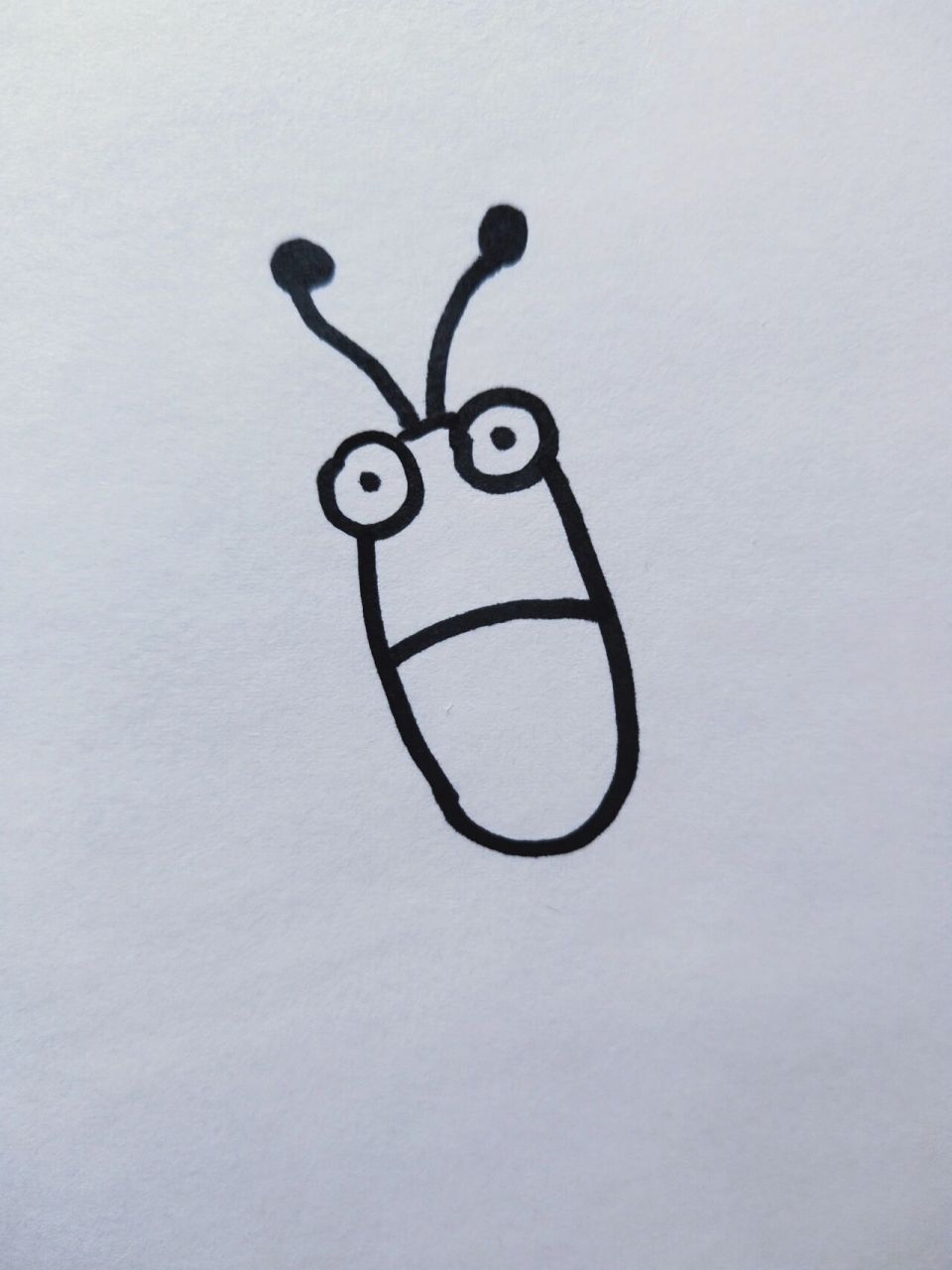 超简单简笔画6_萤火虫