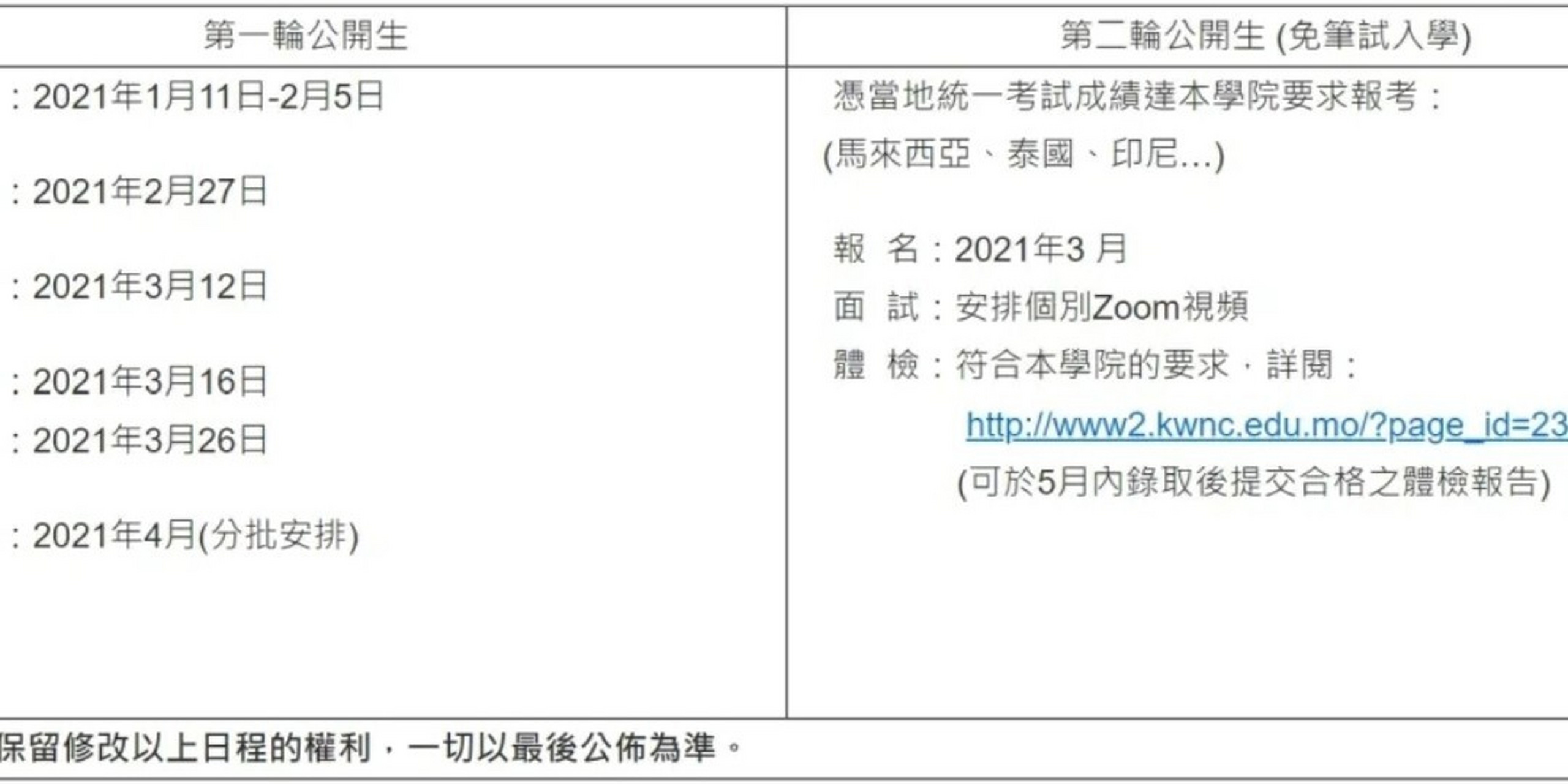 澳门镜湖护理学院内地报名资讯 学校介绍7915图一 希望入读澳门