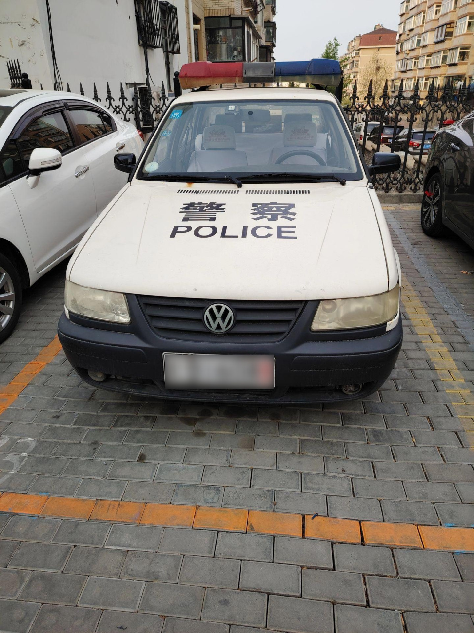 一台老捷达,半部警车史