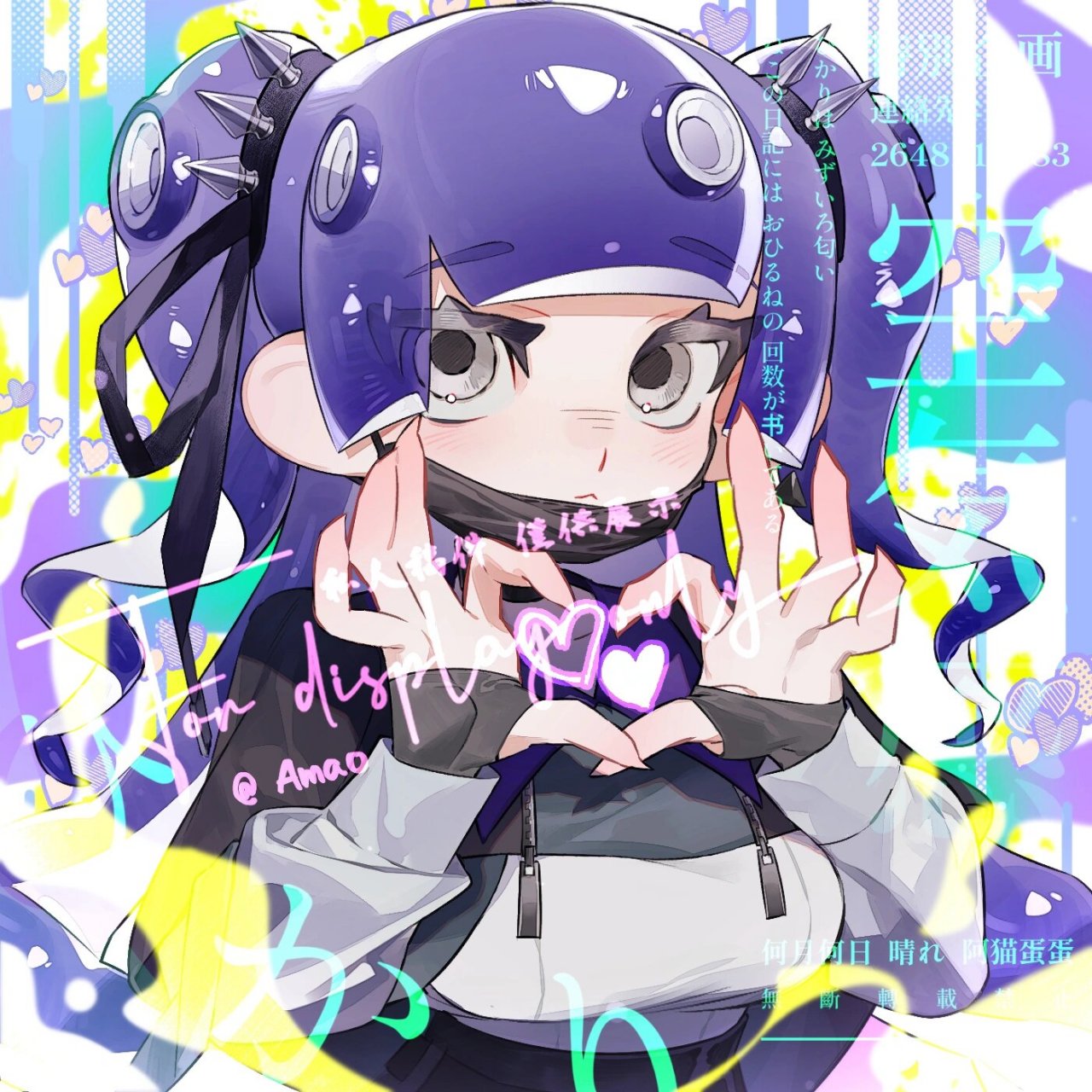 三张啦,堆堆~#斯普拉顿3# #splatoon3# #喷射战士3# #头像# #稿件展示