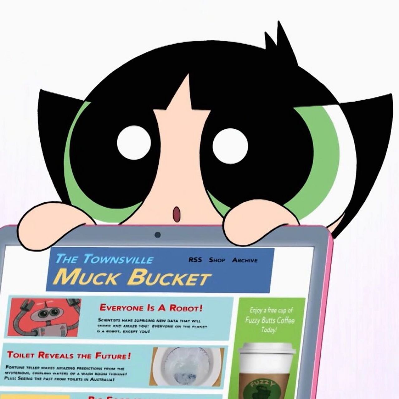 飞天小女警头像/毛毛特辑 我来了姐妹们,发一组绿绿吧96 盗图不给点