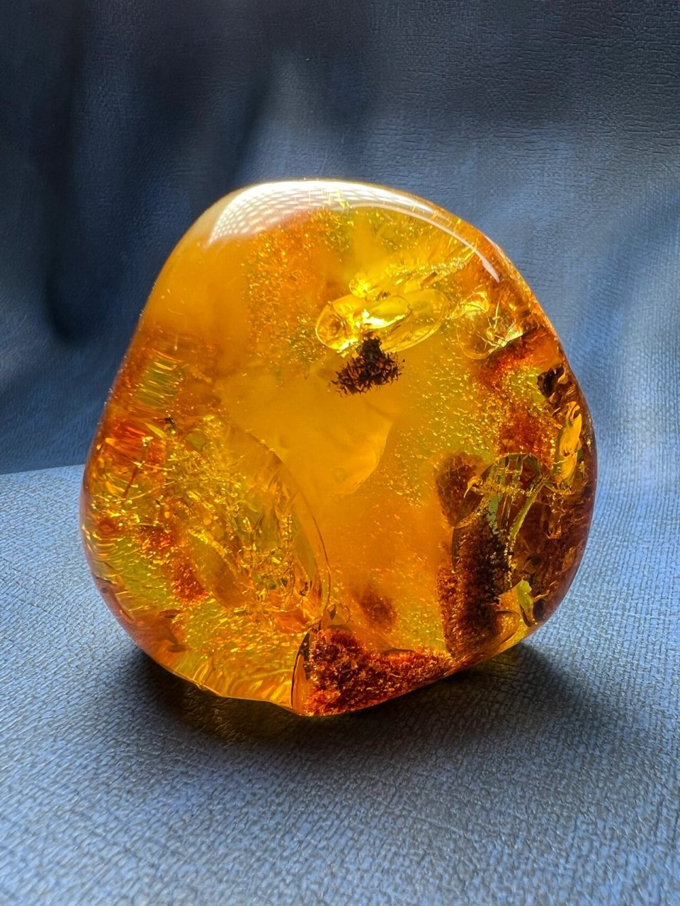 天然的神奇 美美哒绿花珀