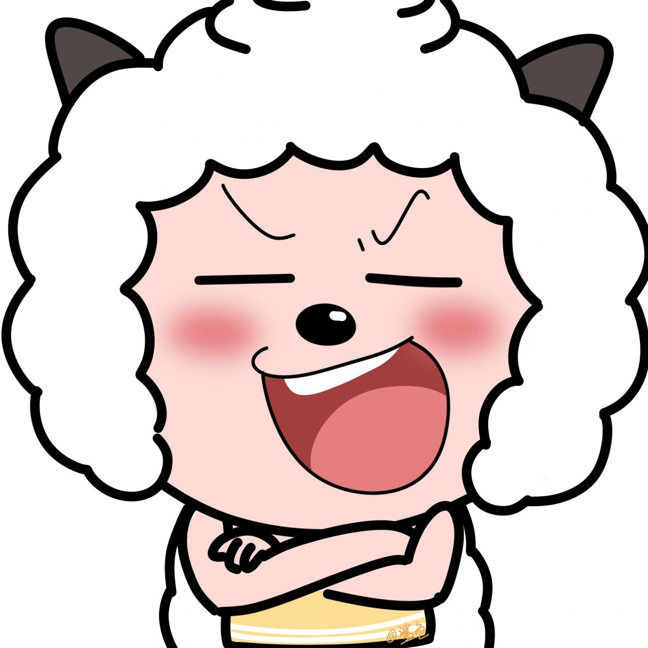 更了这么多真是辛苦我了 我要继续偷懒了 	 #懒羊羊# #懒羊羊头像