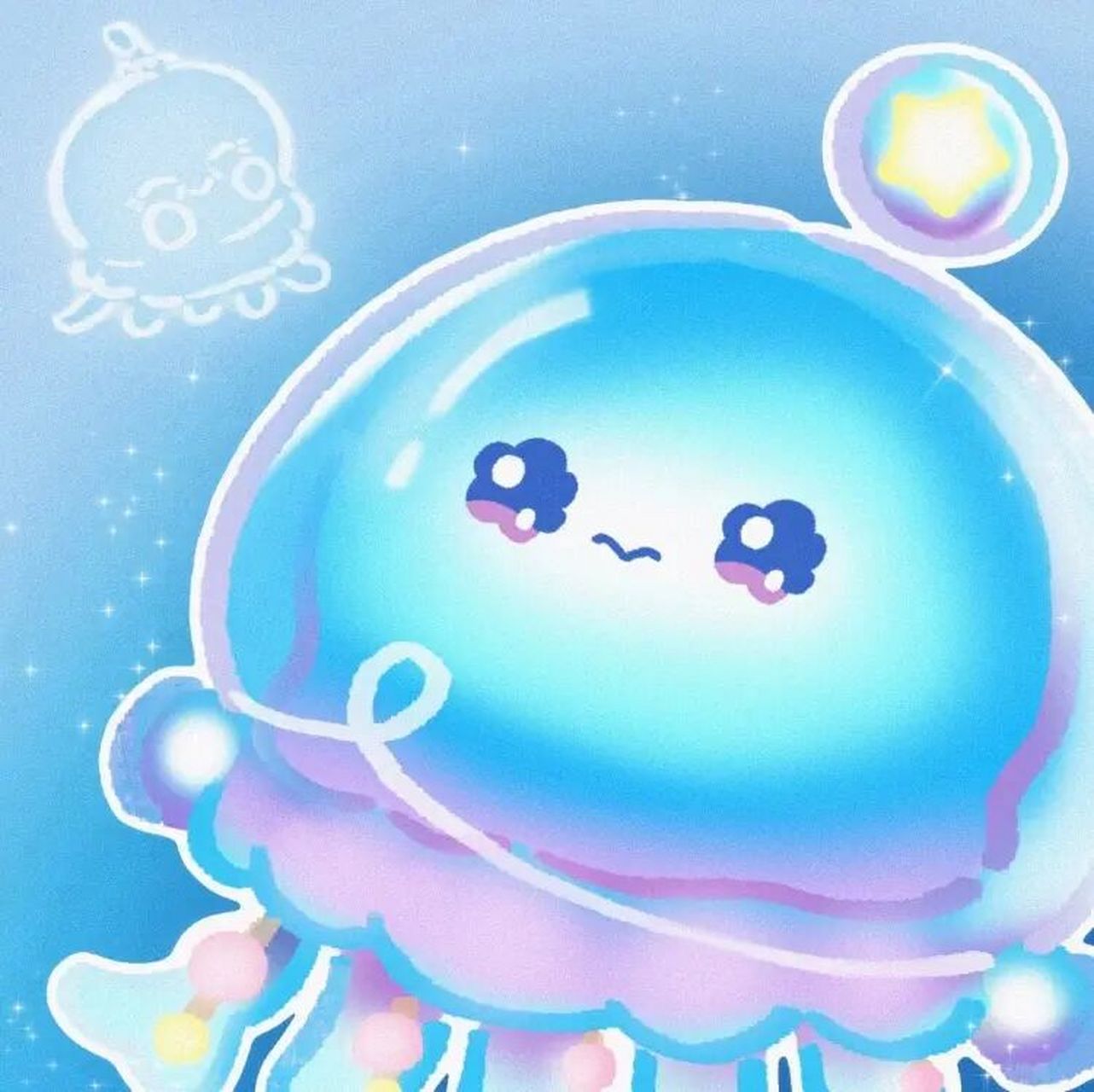 水母莱莱头像959378  チーズ 蛋仔派对水母莱莱头像9378