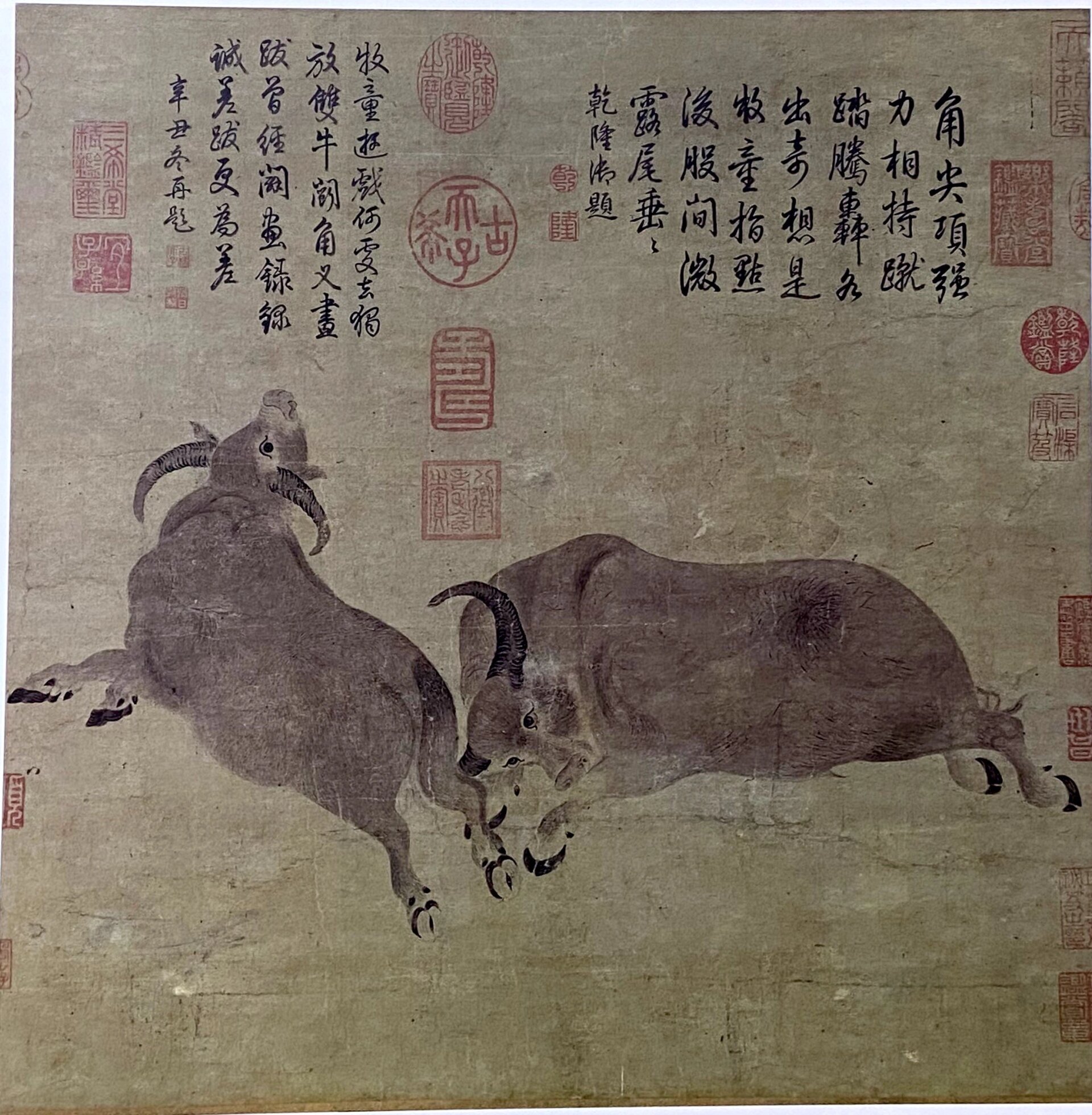 每日一幅画—【国画-百兽