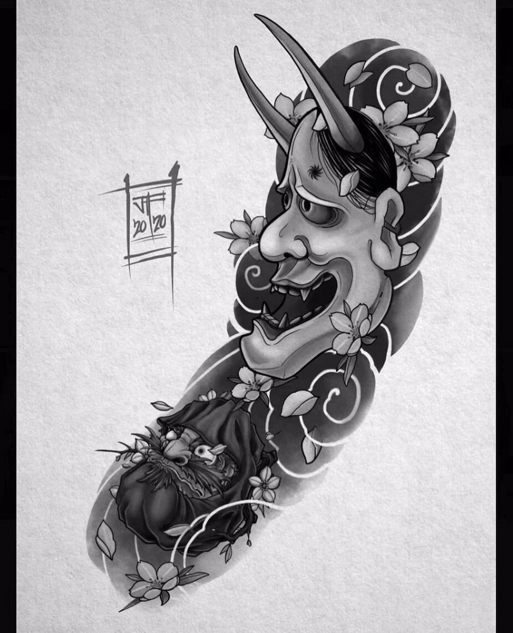 最新出炉花臂纹身手稿推荐 每天更新不一样的精品纹身手稿,有想看什么