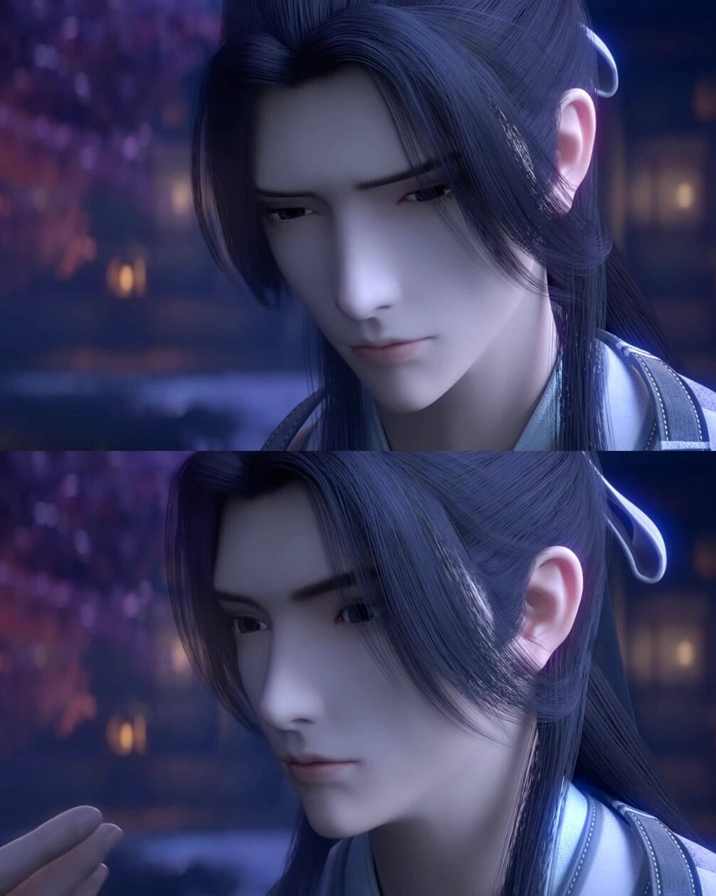 山河剑心阿峤截图精修 真的很爱阿峤,每一帧都绝美#山河剑心# #国漫