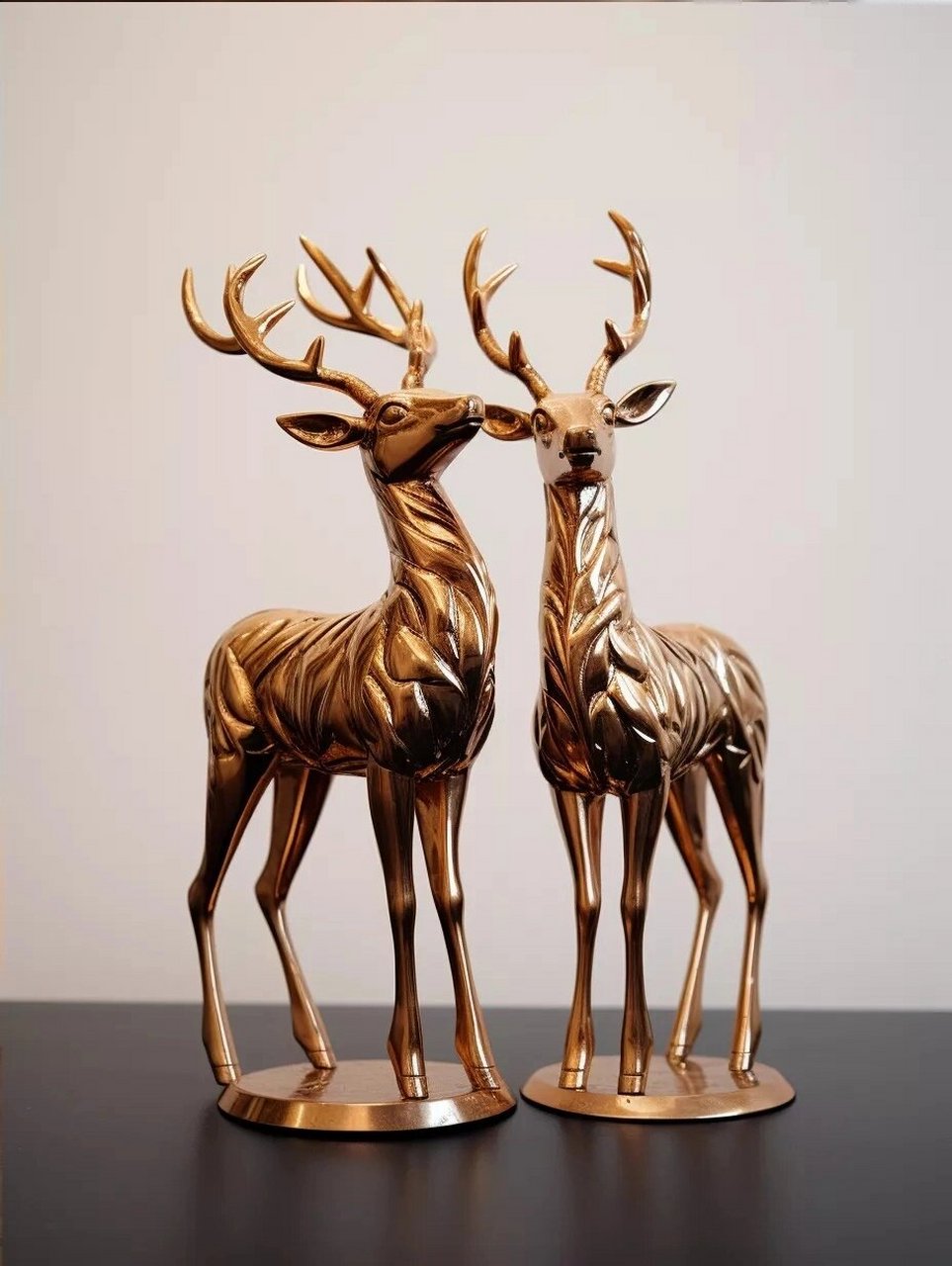 神兽金鹿,寓意财富好运 金鹿是天神赐予人间的财富之物,因此被视为