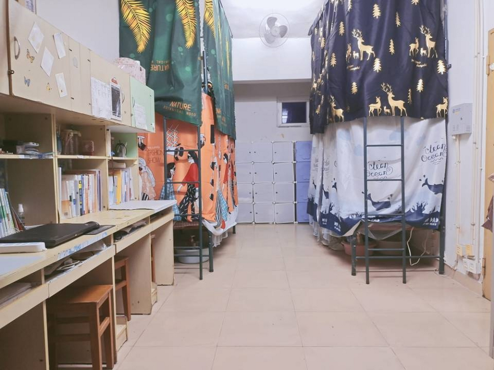 泉州师范学院女生宿舍 泉州师范学院宿舍有四人间有六人间,很幸运我们