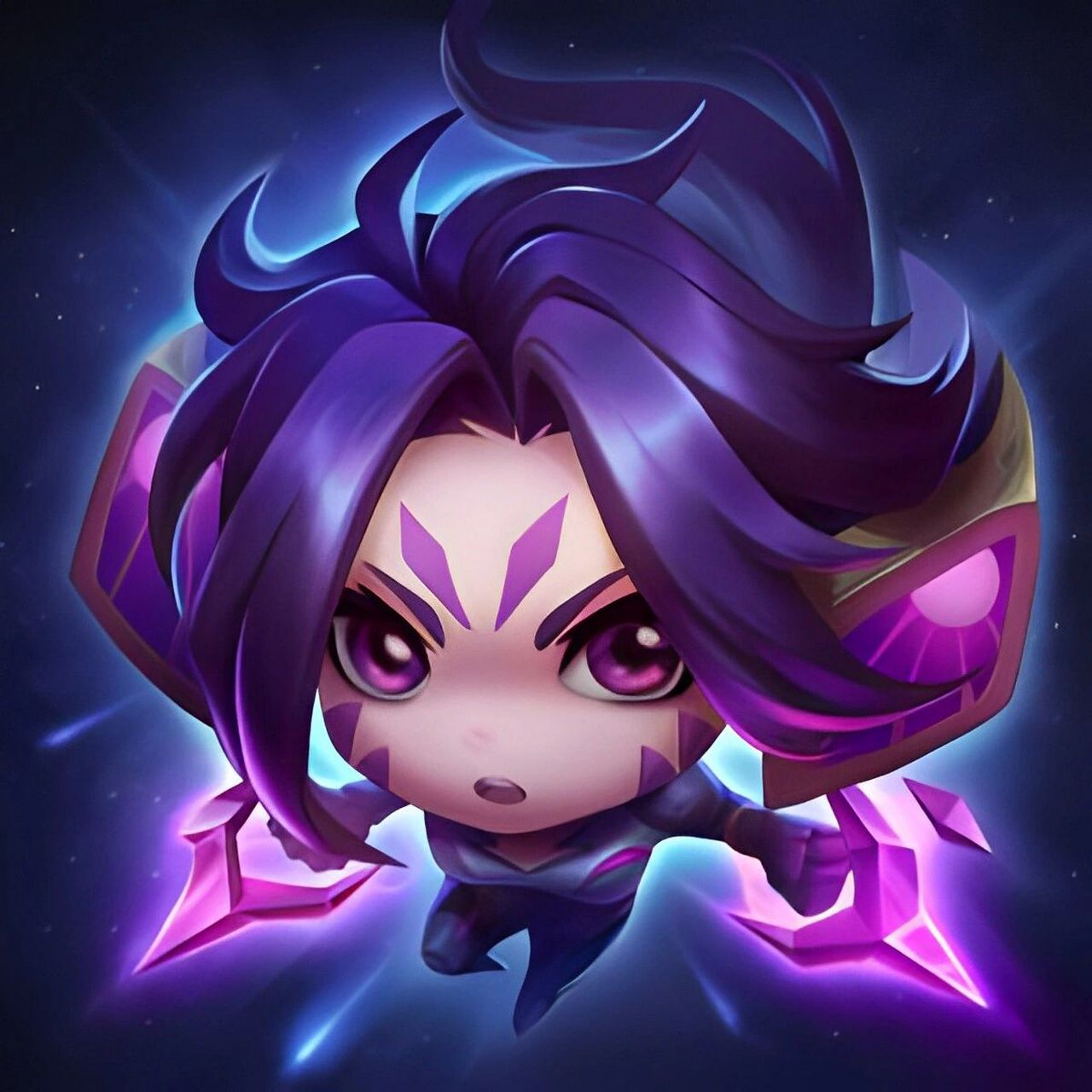 蓝色精粹商店新增q版英雄头像 一共30多个,只挑出女英雄的头像修复一