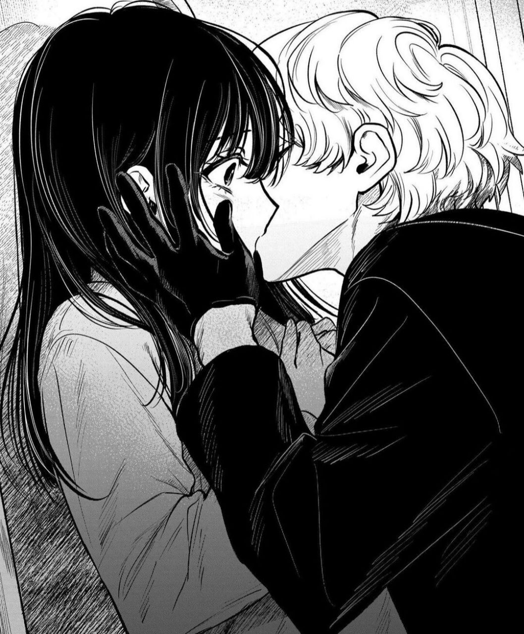 高甜情节漫画头像 细节拉满爱意拉丝 此时 心情焦灼 哥们确实在火上烤