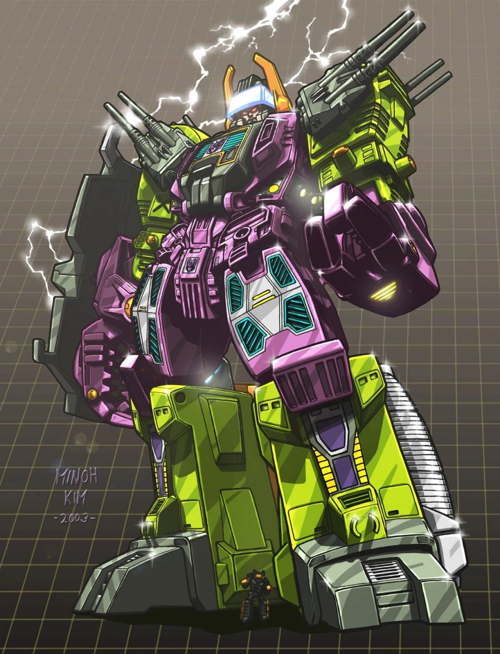 变形金刚g1萨克巨人猛一看以为是大力神了吧 变形金刚头领战士萨克