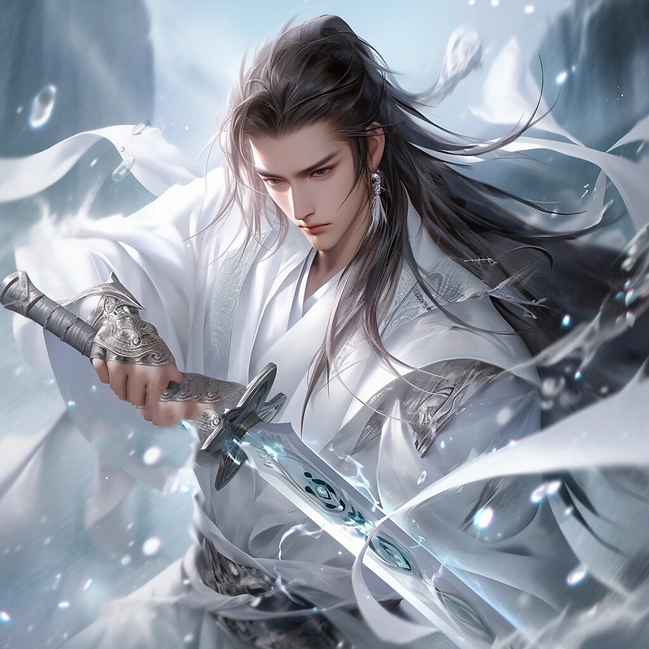 可曾听闻独臂大侠杨过|男生头像