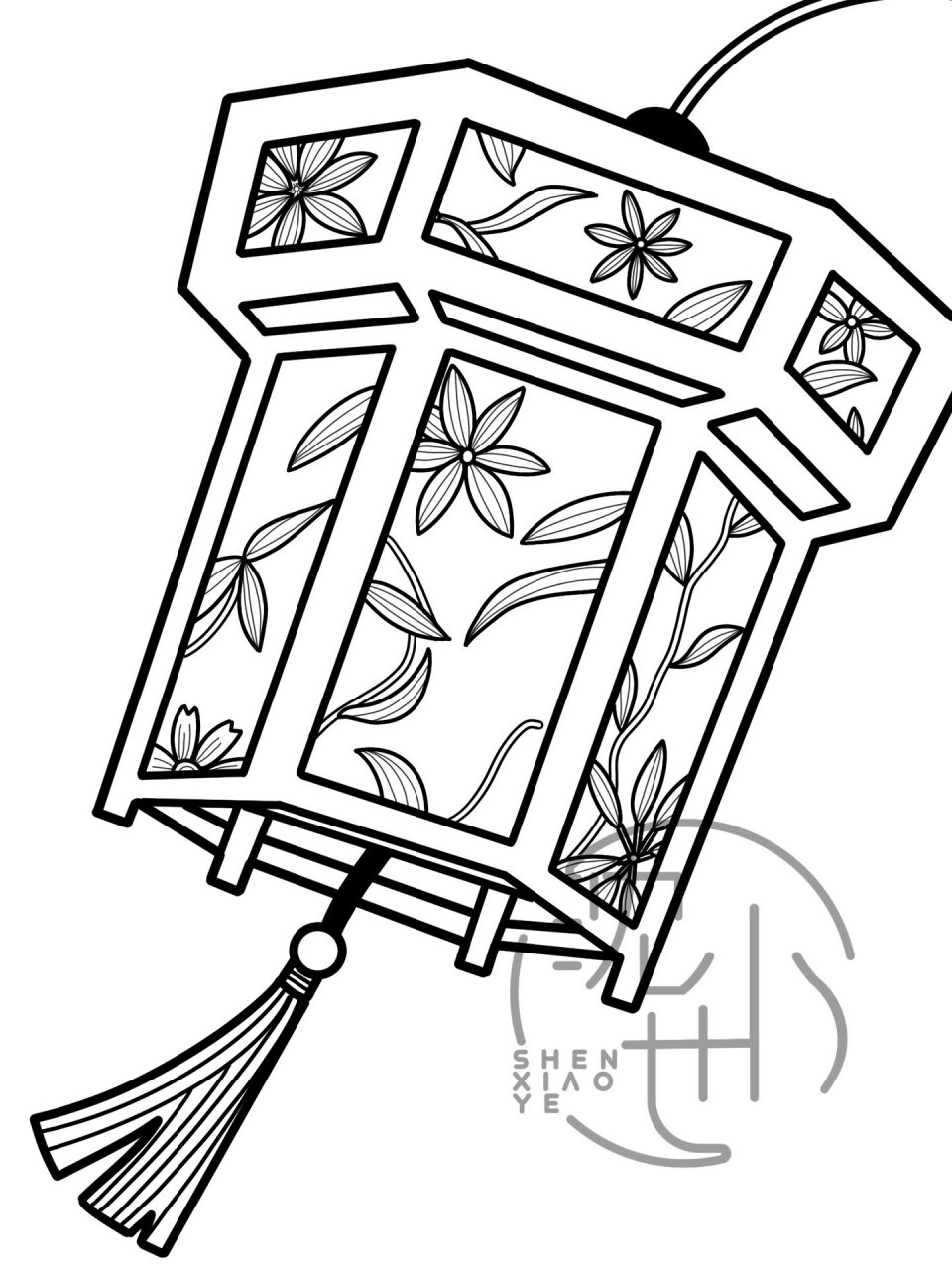 元宵节素材——灯笼系列(可打印)