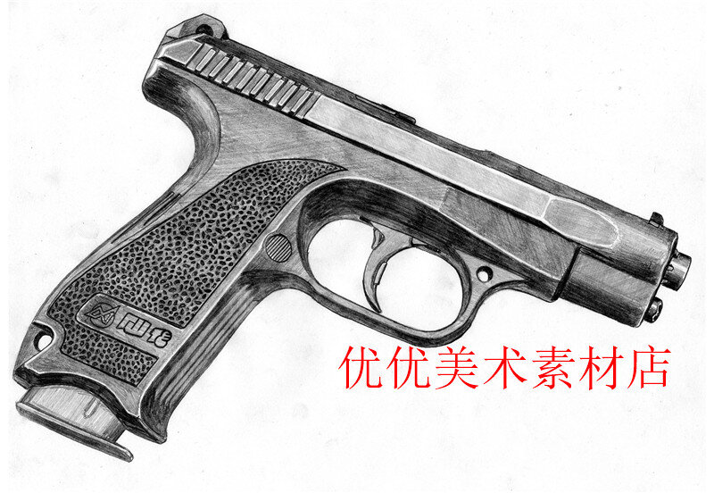 创意素描美术临摹卡飞机战斗机高清经典