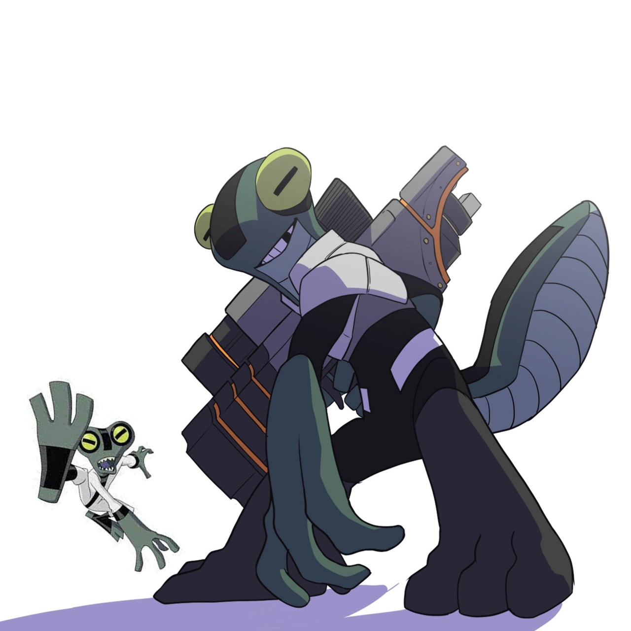 ben10—少年骇客系列 附带一张星际宝贝626的图,史迪仔还是帅的