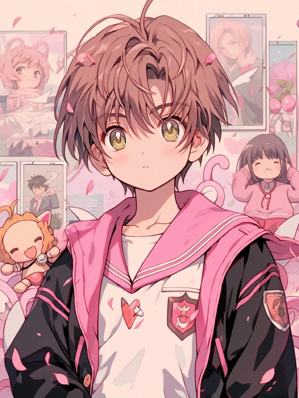 89魔卡少女樱94七夕狼樱情头 小狼篇 #浪漫生活的记录者# 	 李小狼x