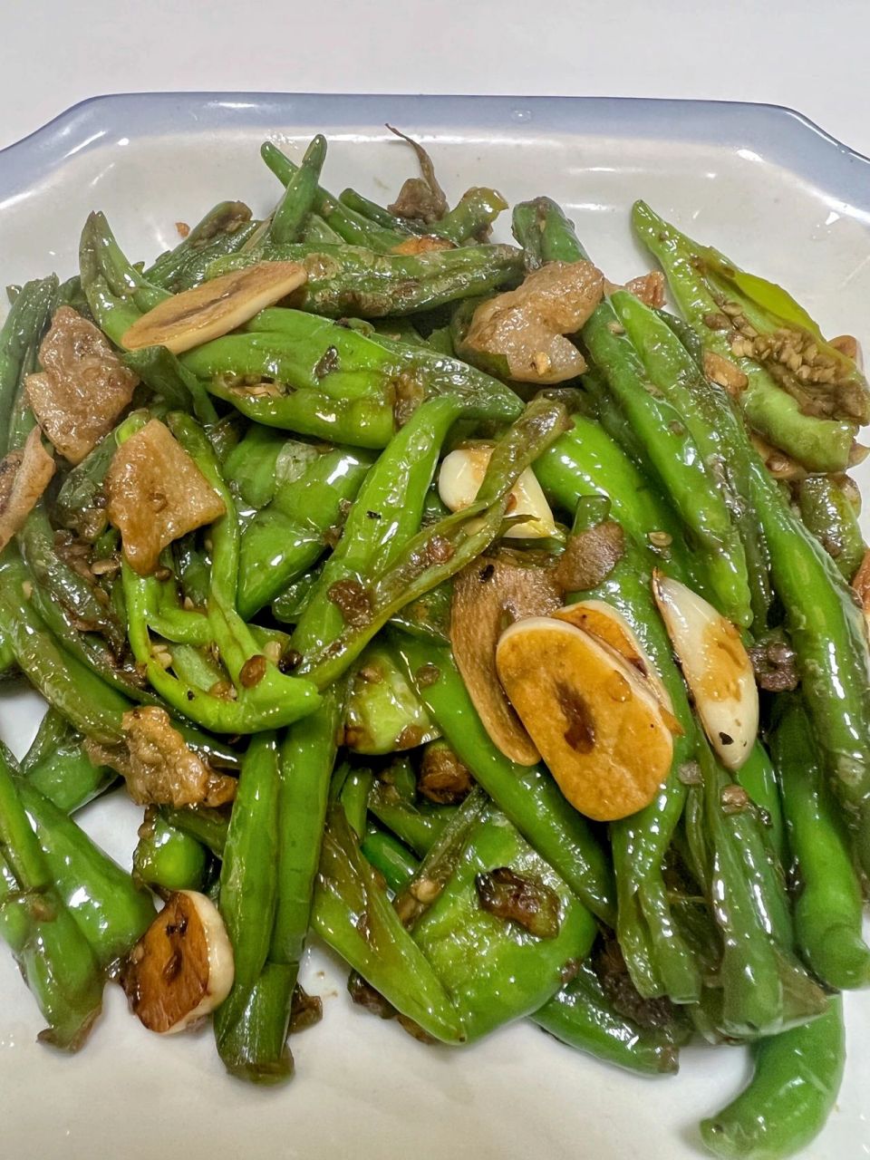 干煸青辣椒| 爸爸牌做法91真的超级下饭 我爹最爱菜之一:干煸青辣椒