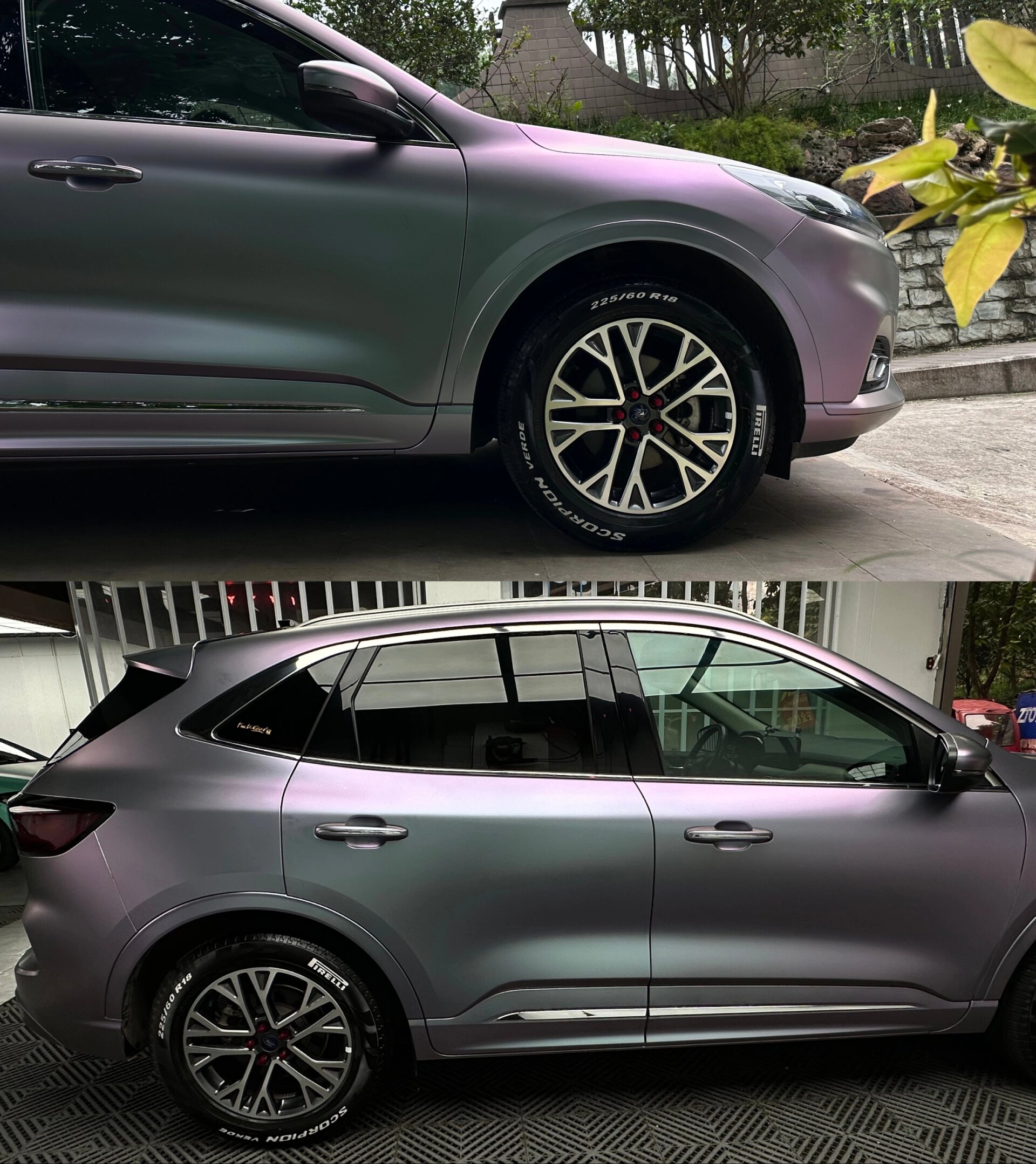 重庆汽车改色贴膜|一眼7815动!