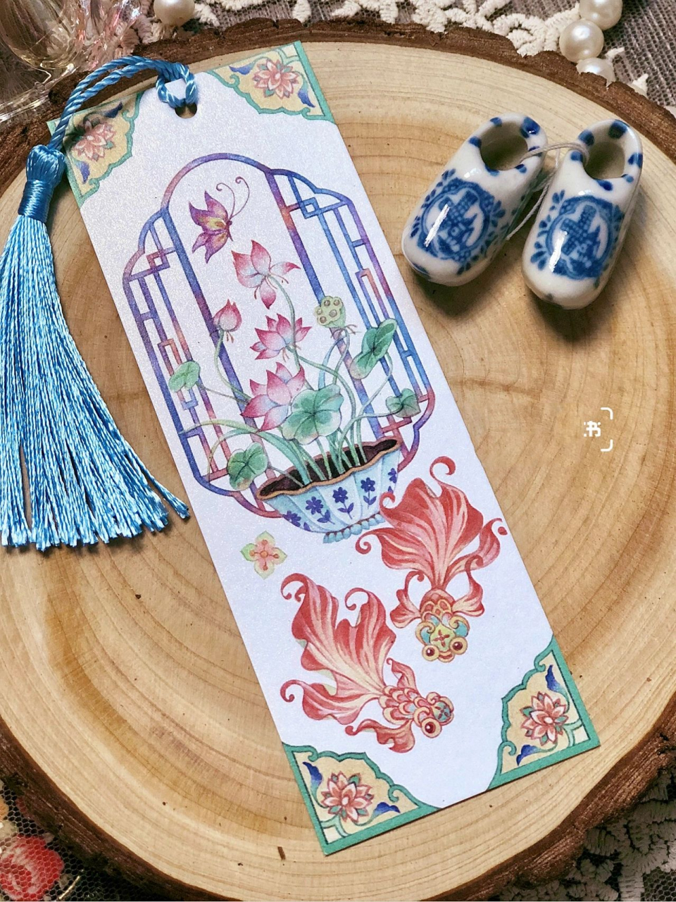 原创国风书签～97 自己做了一套国风书签 图案均为原创禁二改盗用哦