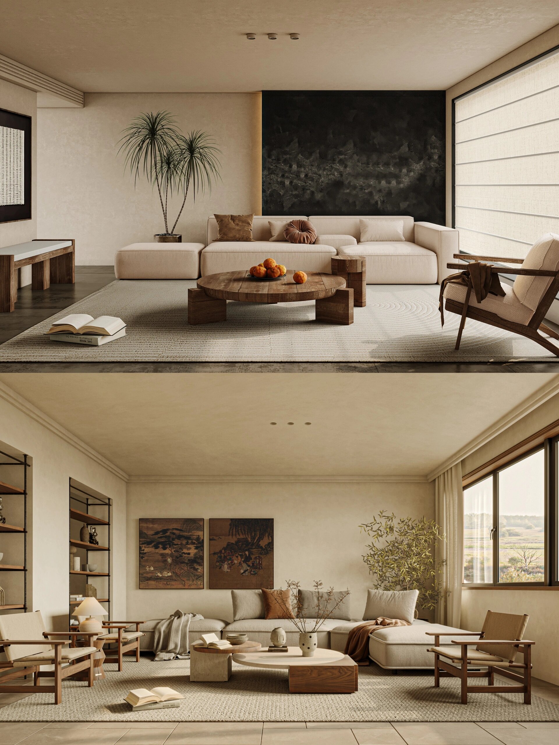 十多款复古客厅|中古风的美,韵味十足