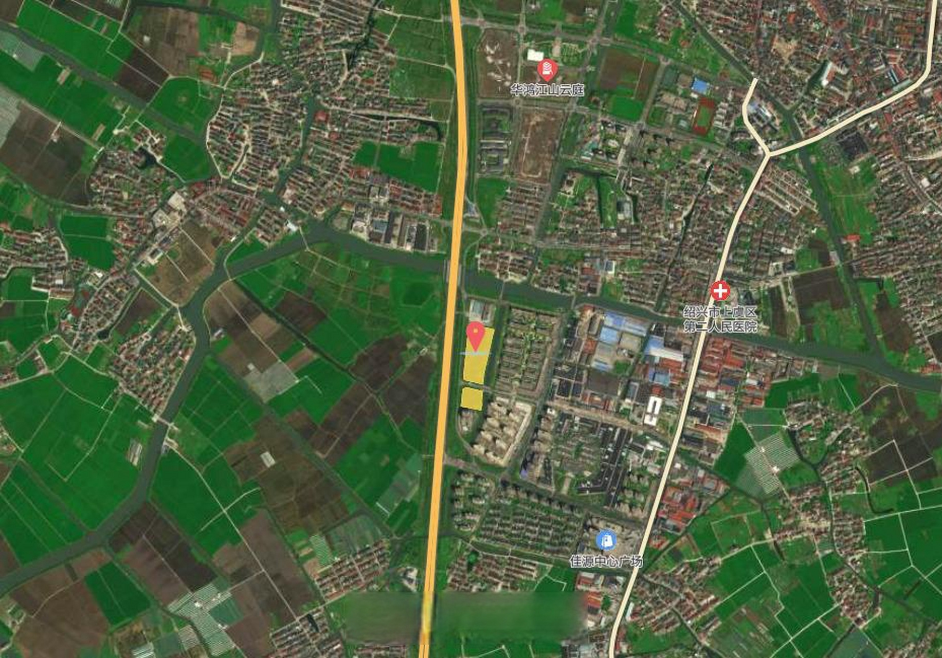 绍兴金波上虞区崧厦街道住宅项目公示  项目位于上虞区崧厦街道,东至