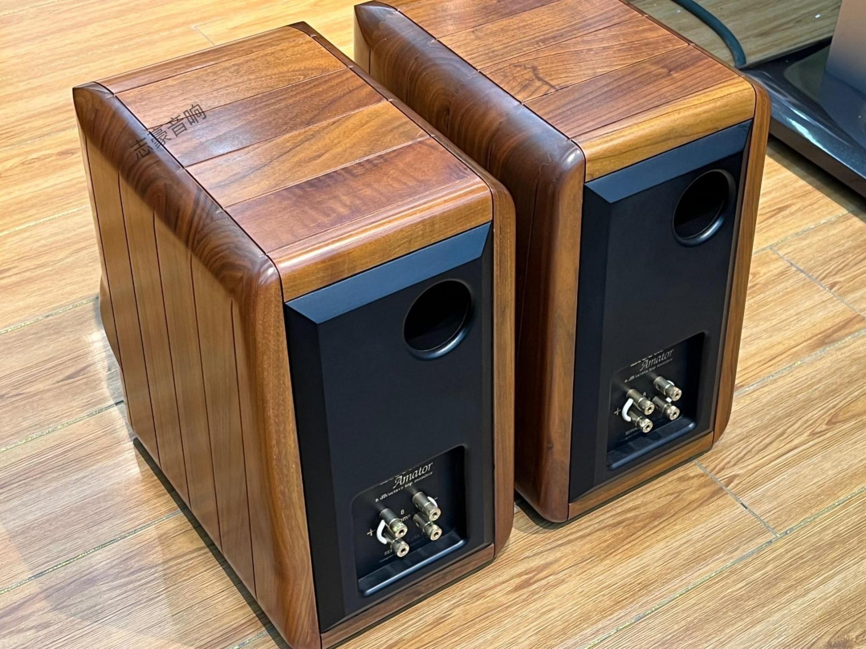 世霸大情人一代榫卯书架音箱 大情人第一代,早期榫卯工艺版本, 黑标