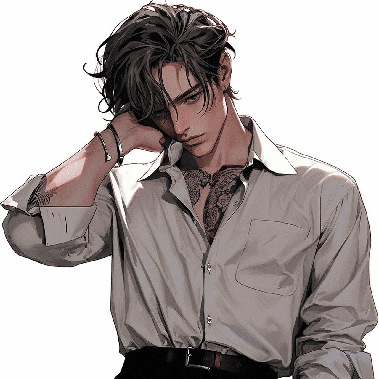 男生动漫头像冷酷帅气 97 这些头像里的男主角们,冷酷外表下藏着