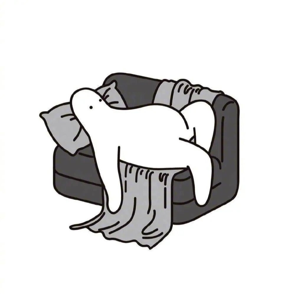 躺平98头像 你干嘛那么爱工作,工作又不会爱你!