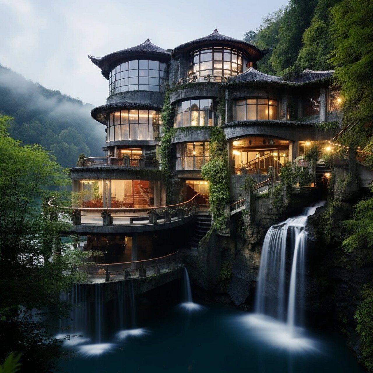 中式山庄度假村景观设计 中式山庄度假村景观设计