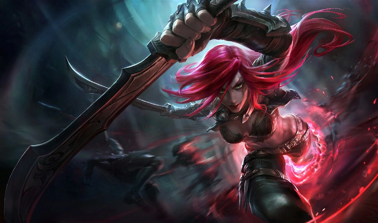 卡特琳娜各个皮肤高清原画壁纸合集