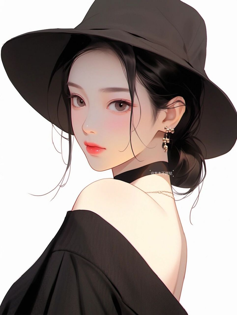 aigc|高级审美|温柔干净女生头像 去作风吧,做不被定义的风!