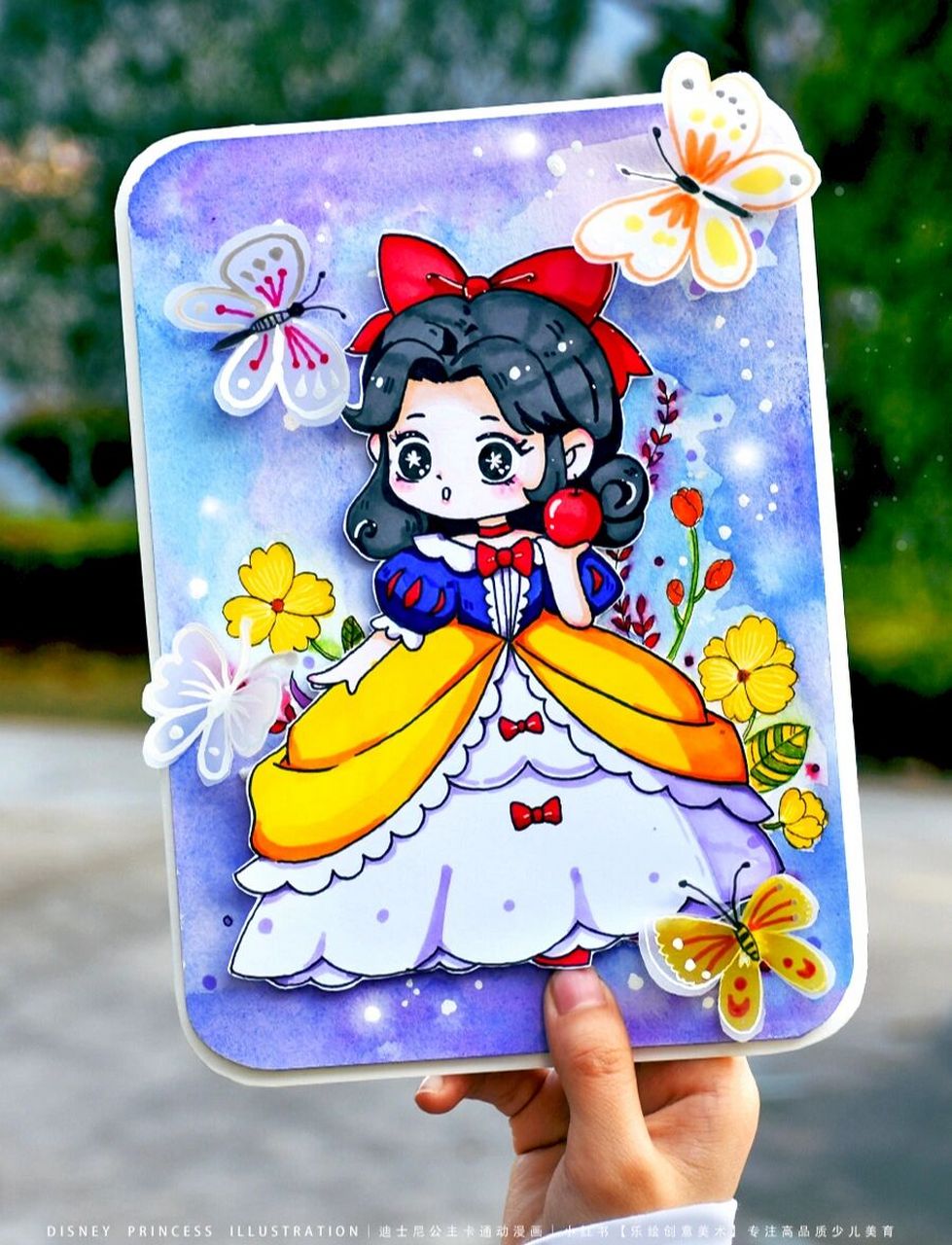 儿童画教程|春季动漫趣画白雪公主 【教学重难点】 98 ①以半临摹半