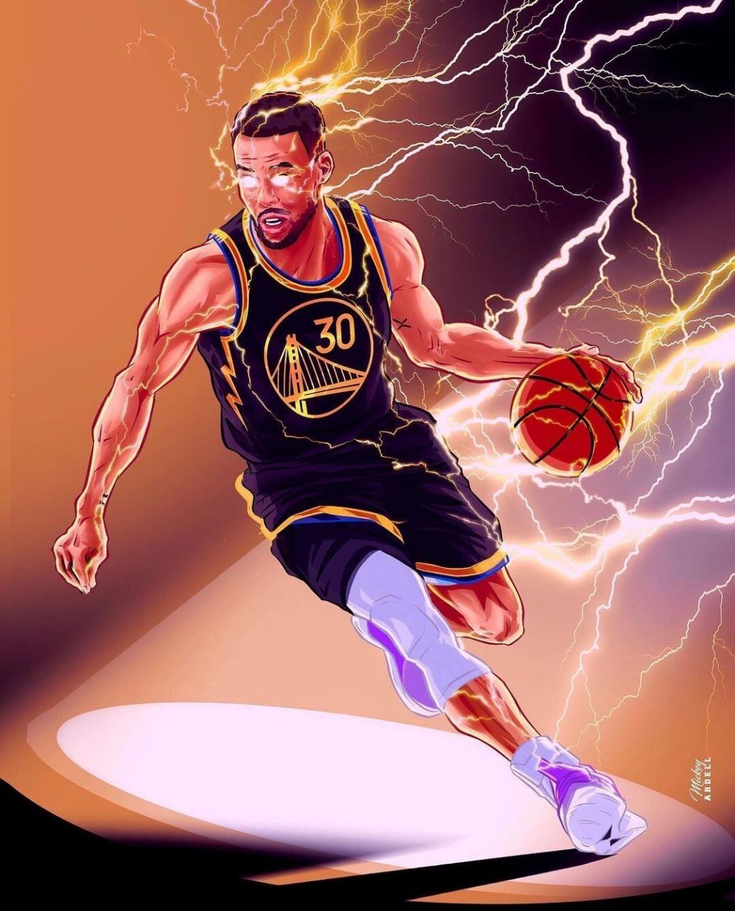 nba球星漫画头像4.