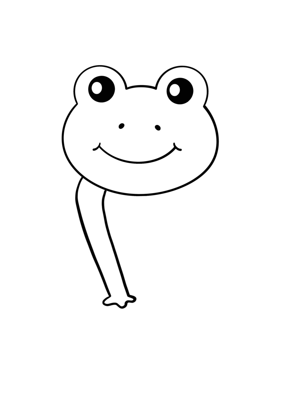 简笔画教程分享 小青蛙
