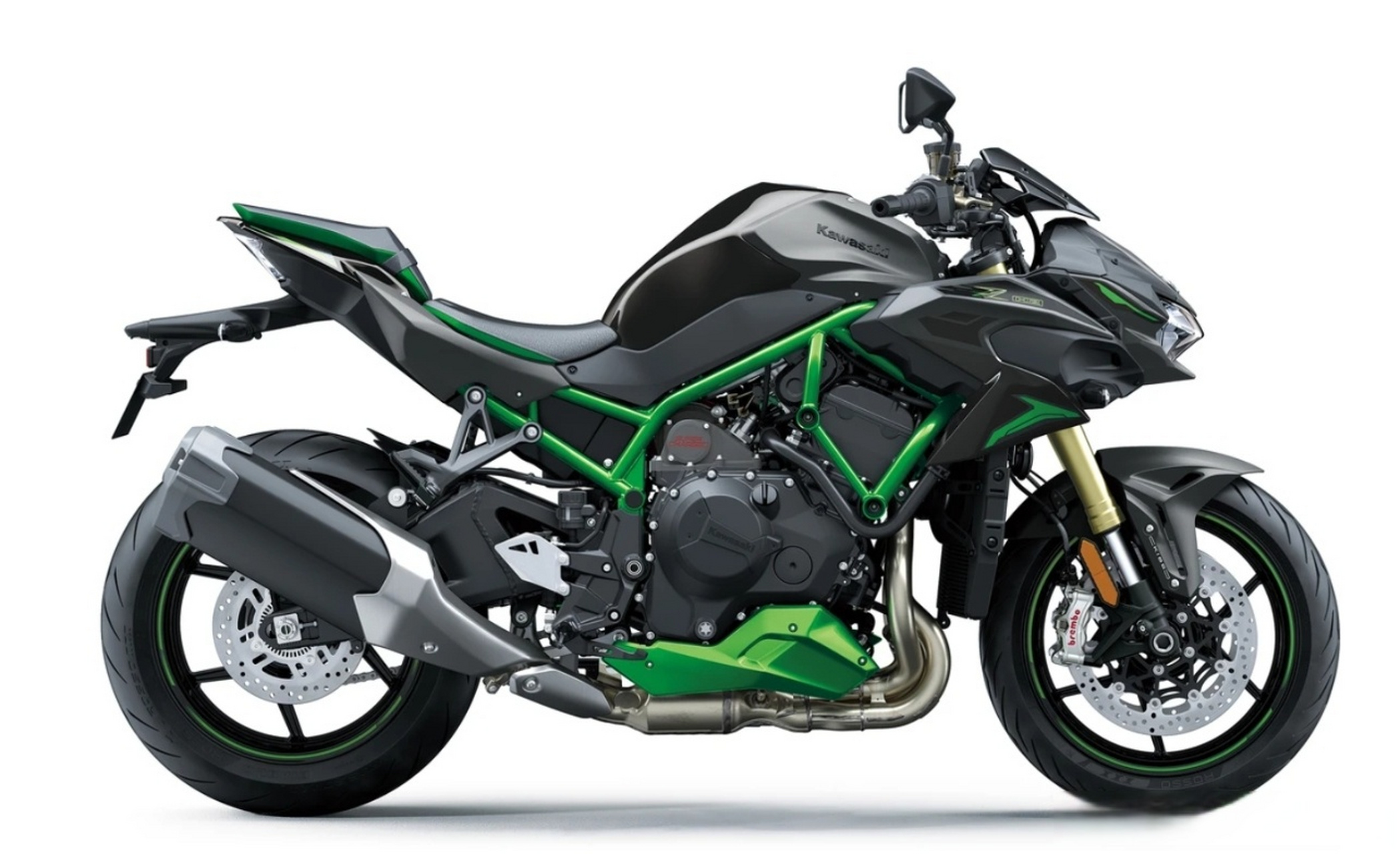 2024款川崎新车,z h2/se 地表最猛街车来袭! #摩托车