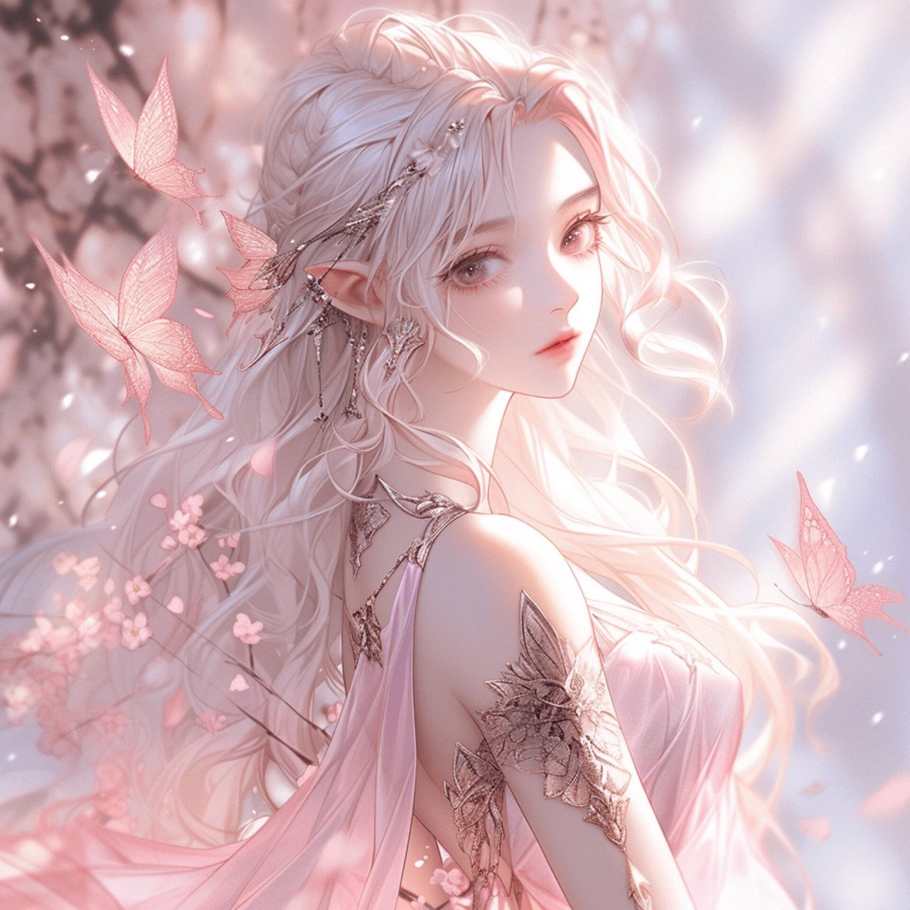 女生头像|蝴蝶少女 "风筝和蝴蝶都有去向,92切都有希望.